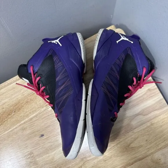 Jordan Fly Wave 2 Sneakers‎ Mens 11 Club Purple High Tops Shoes