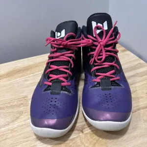 Jordan Fly Wave 2 Sneakers‎ Mens 11 Club Purple High Tops Shoes