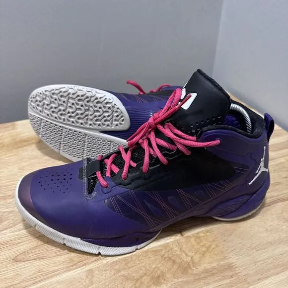 Jordan Fly Wave 2 Sneakers‎ Mens 11 Club Purple High Tops Shoes