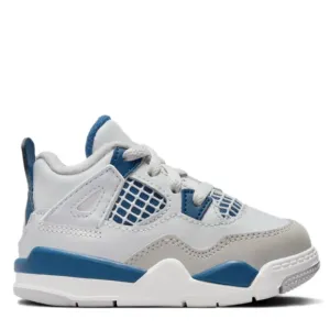 Jordan Toddlers Air Jordan 4 Retro Shoes Military Blue Size 10C Size 10C