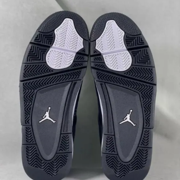 Jordn Air Jordan 4 Retro White Thunder Basketball Shoes