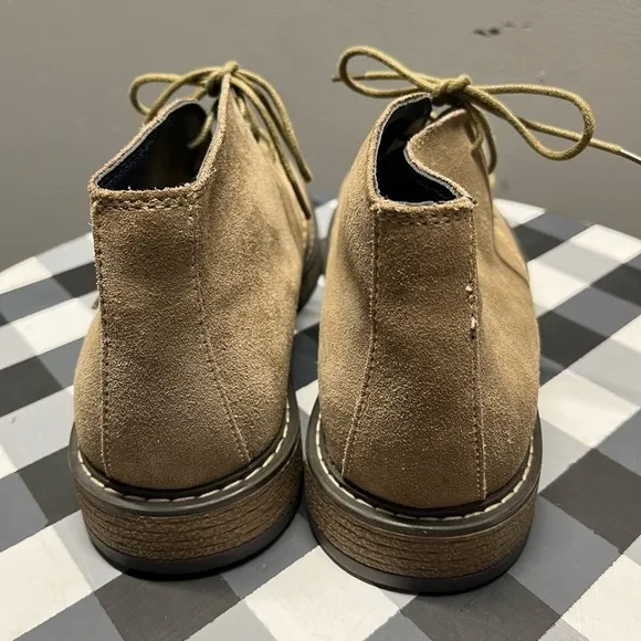 JOSEPH ABBOUD Travis Men's Tan Suede Chukka Boots Size 9.5