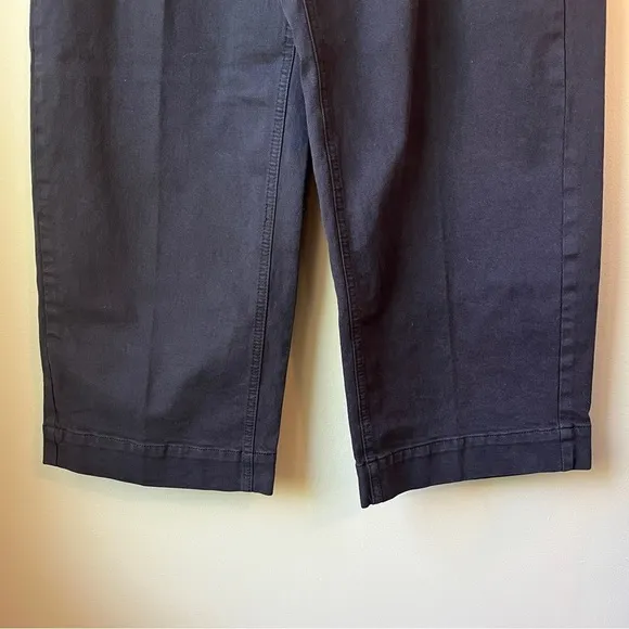 Joules Connie Wide Leg Crop Pants in Navy