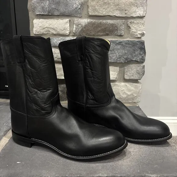 Justin Classic Roper Western Boots - Round Toe Men's 14EE - Style 3133