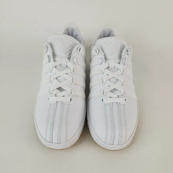 K-Swiss Classics VN Men Shoes Sneakers Leather Athletic White SZ 7.5