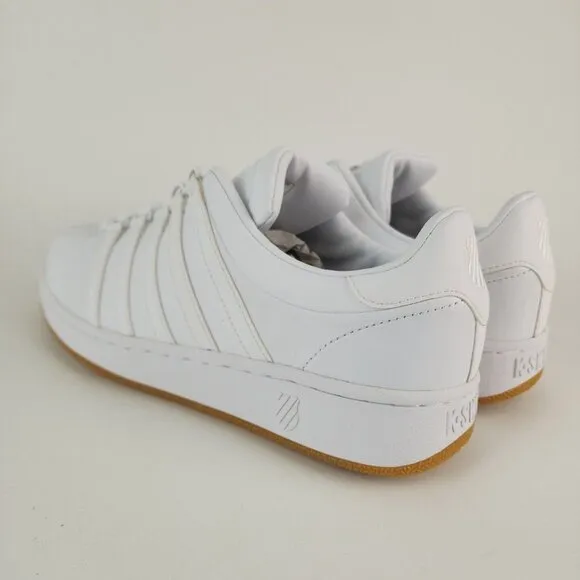 K-Swiss Classics VN Men Shoes Sneakers Leather Athletic White SZ 7.5