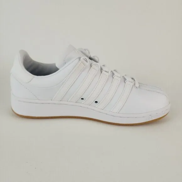 K-Swiss Classics VN Men Shoes Sneakers Leather Athletic White SZ 7.5