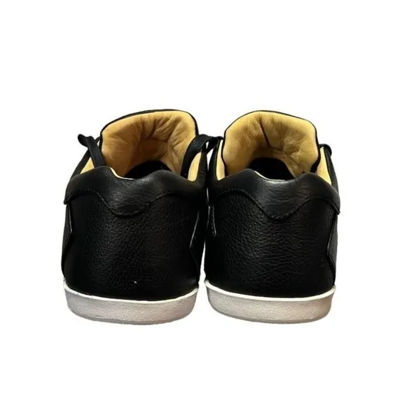K1X Shoes Mens Size US 8 Fashion Black White Leather Sneaker Lace Up EU 41