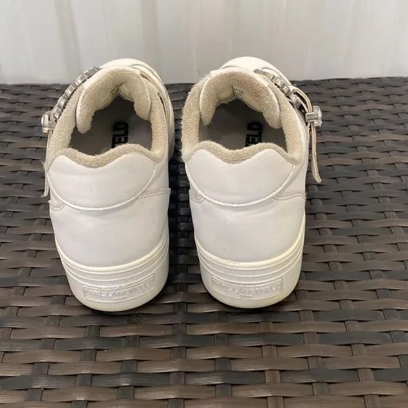Karl Lagerfield, Paris, buckle retro platform sneakers