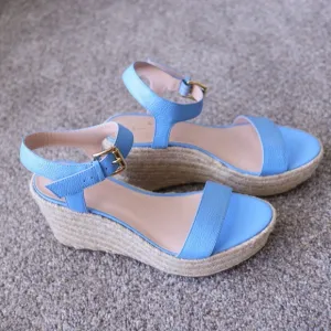 Kate Spade Shoes Tarin Alice Wedge Espadrille Platform Sandals