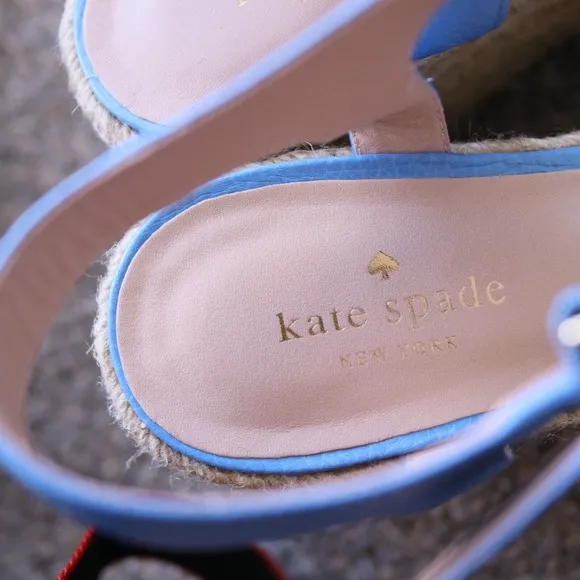 Kate Spade Shoes Tarin Alice Wedge Espadrille Platform Sandals