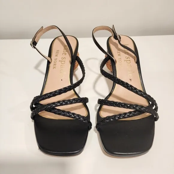 Kate Spade valencia sandals, black, size 7