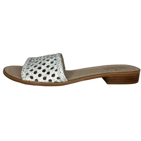 Kate Spade White Berlin Sandals - Size 10 - Women