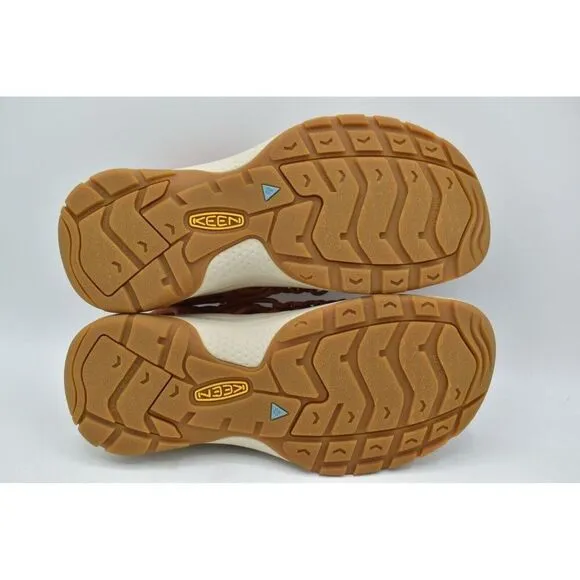 Keen Womens Size 7.5 Uneek Astoria Sport Baked Clay Birch Woven Closed Sandals