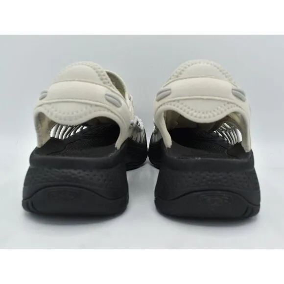 Keen Womens Size 7.5 Uneek Astoria Silver Birch Black Woven Closed Toe Sandals