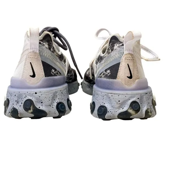 Kendrick Lamar Nike X React Element 55 Pure Platinum Sneakers Men Sz 5.5 Wmn 7