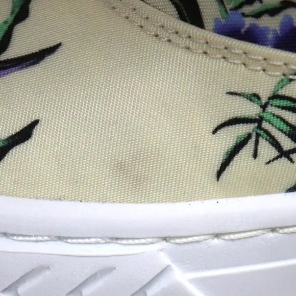 Kenzo KENZO K-SKATE LACE UP SNEAKERS Yellow 36 Canvas Shoes
