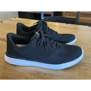 Kizik Shoes - Lima Men's Size 11w Womens Size 12.5w Black Slip On Sneakers new