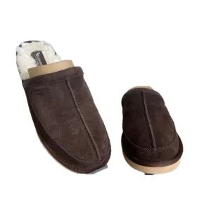 Koolaburra by Ugg Bordon Men's Brown Slip On Scuff Slipper Size 8 SKU#24167