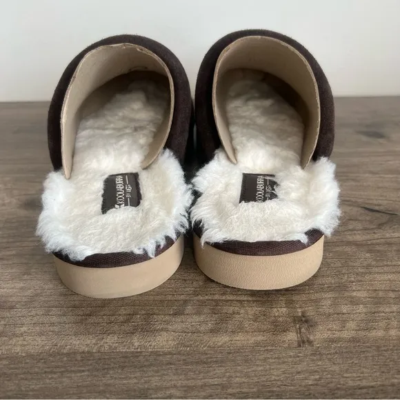 Koolaburra by Ugg Bordon Men's Brown Slip On Scuff Slipper Size 8 SKU#24167