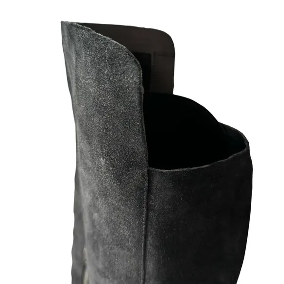 Kork-Ease Black Suede Pavan Over-the-Knee Boots 8