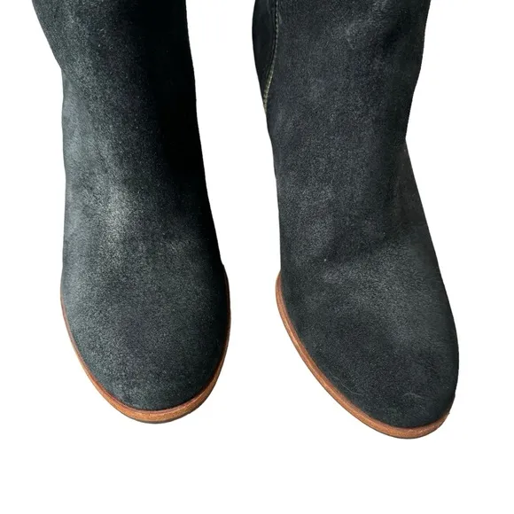 Kork-Ease Black Suede Pavan Over-the-Knee Boots 8