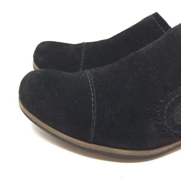 Korks by Kork-Ease Women's Gertrude Leather Slip-On Shoes In Black Size 7 M