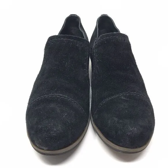 Korks by Kork-Ease Women's Gertrude Leather Slip-On Shoes In Black Size 7 M