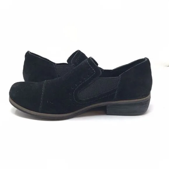 Korks by Kork-Ease Women's Gertrude Leather Slip-On Shoes In Black Size 7 M