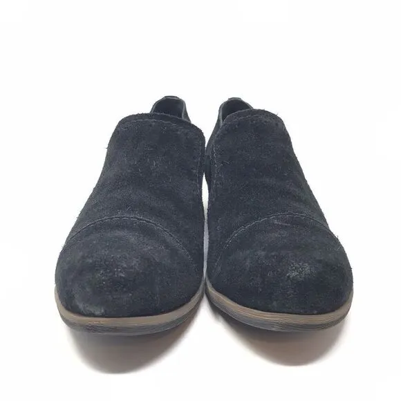 Korks by Kork-Ease Women's Gertrude Leather Slip-On Shoes In Black Size 7 M