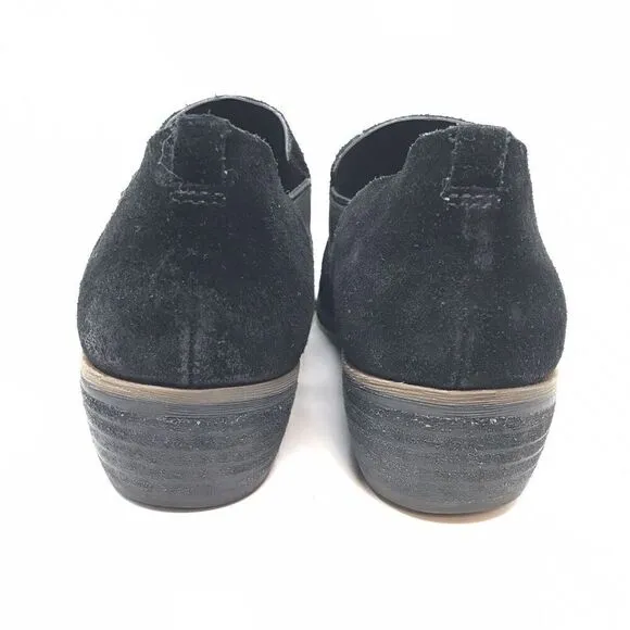 Korks by Kork-Ease Women's Gertrude Leather Slip-On Shoes In Black Size 7 M