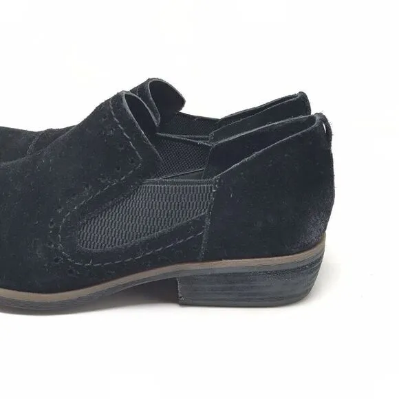 Korks by Kork-Ease Women's Gertrude Leather Slip-On Shoes In Black Size 7 M