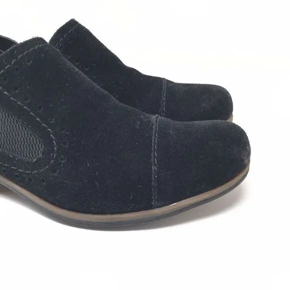 Korks by Kork-Ease Women's Gertrude Leather Slip-On Shoes In Black Size 7 M