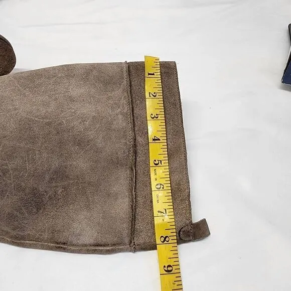 Kors Michael Kors Suede Leather Tall Riding Boots Size 9.5