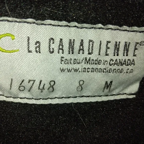 La Canadienne Suede Ankle Boots Size 8