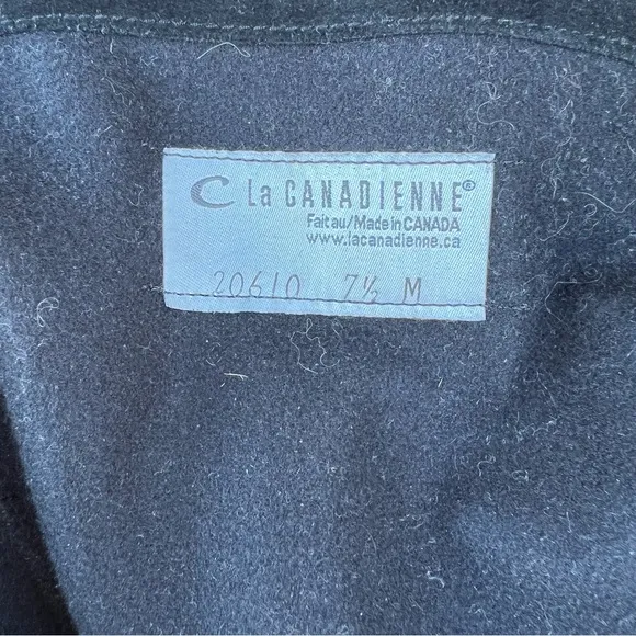 La Canadienne Tall Wedge Suede Boots Size 7.5