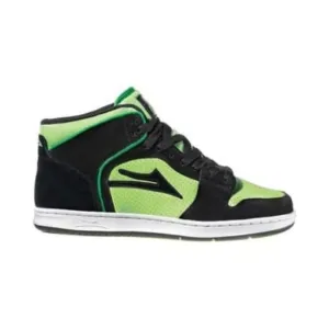 Lakai Telford Skate Skater Shoe Footwear Size 10.5 Black/Green #WFX0912 2000s