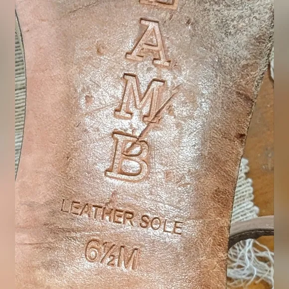 L.A.M.B. Fish Net Shoes