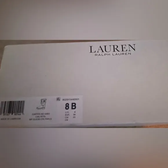Lauren by Ralph Lauren Carter boots. New in box. Beautiful! 😍