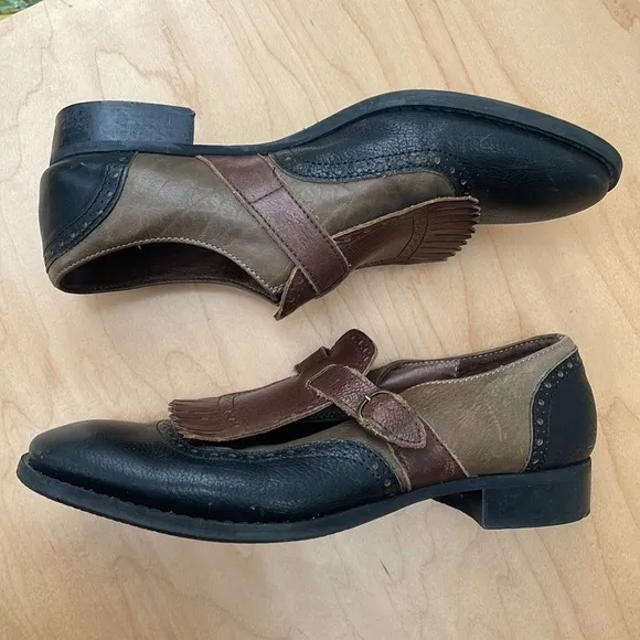 LEUIE P Leather Shoes Made in Italy size 39
