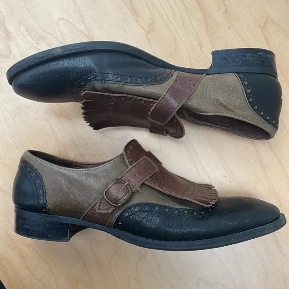 LEUIE P Leather Shoes Made in Italy size 39