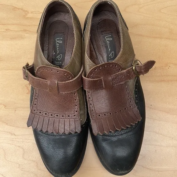 LEUIE P Leather Shoes Made in Italy size 39