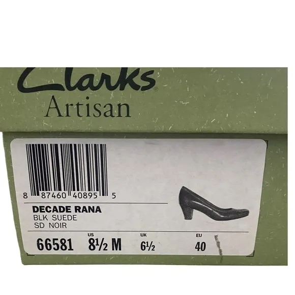 Like new Clarks Women's Decade Rana suede leather Pump