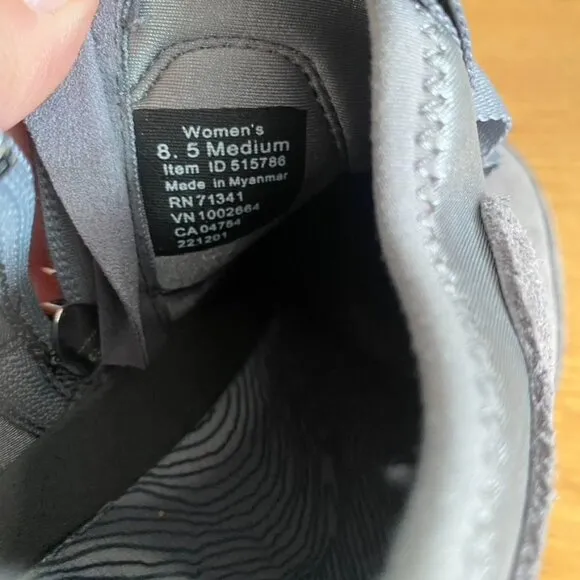 L.L. Bean Gray Vista Mid Pull On Athletic Shoes