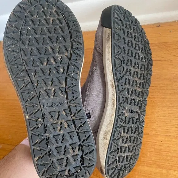 L.L. Bean Gray Vista Mid Pull On Athletic Shoes