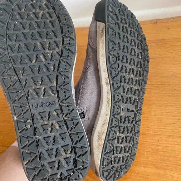 L.L. Bean Gray Vista Mid Pull On Athletic Shoes