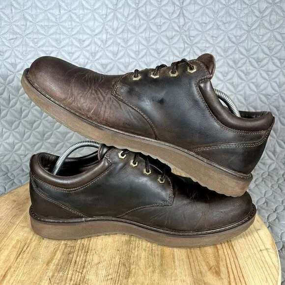 LL Bean Shoes Men's 11.5 Stonington Oxford Brown Leather