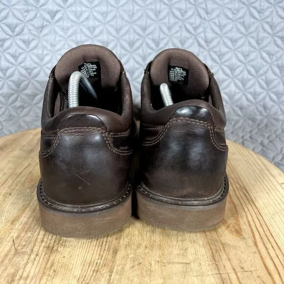 LL Bean Shoes Men's 11.5 Stonington Oxford Brown Leather