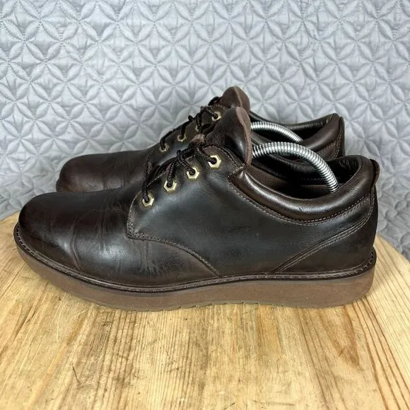 LL Bean Shoes Men's 11.5 Stonington Oxford Brown Leather