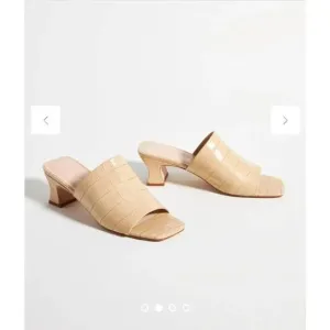 Loeffler Randall Holli Heeled Slide Sandals 7